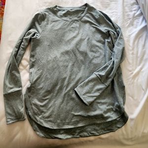 Long Sleeve Athleta Top in Light Blue, Size L